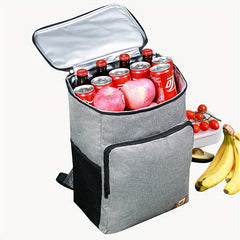 Insulated Cooler Backpack Waterproof PEVA Outdoor Picnics & Travel Oxford Fabric