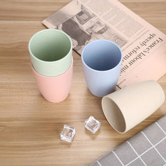 5pcs Unbreakable Plastic Cups Lightweight Portable Travel Cups