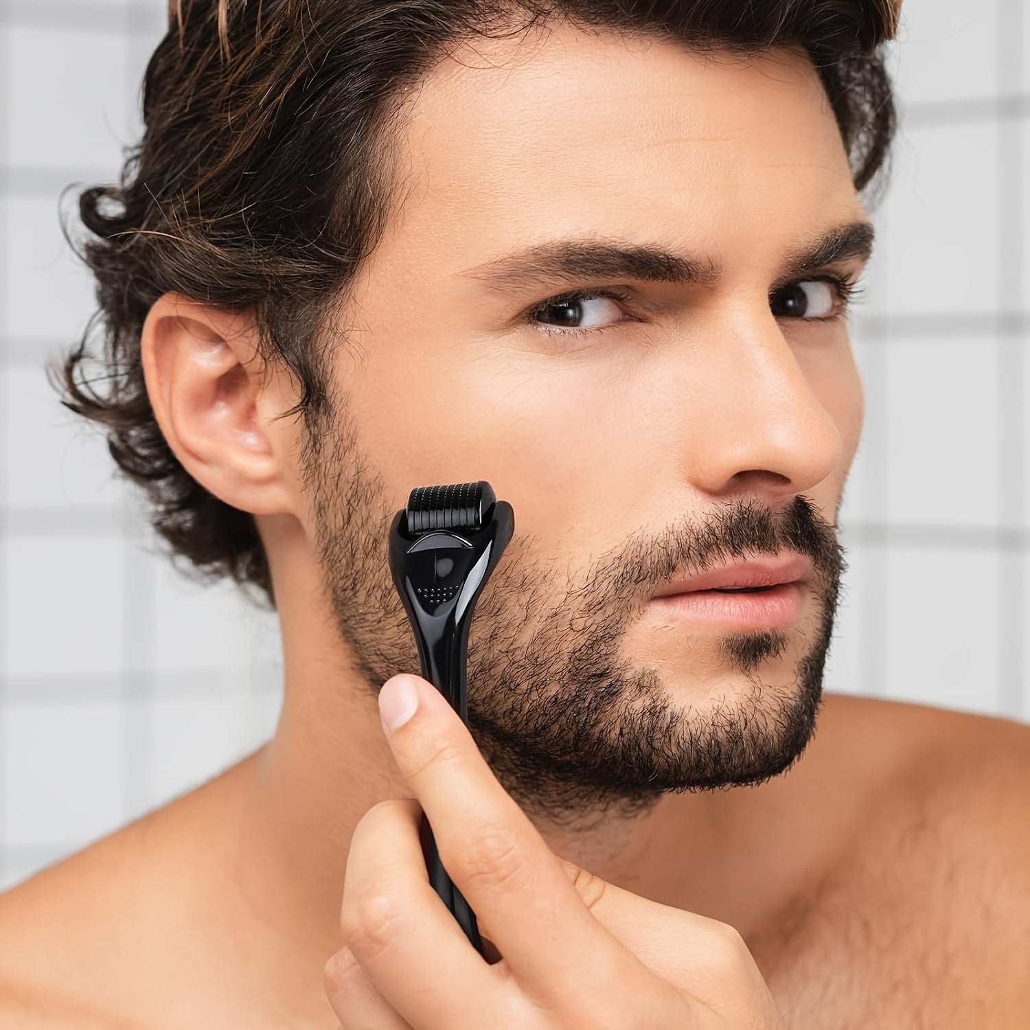 Titanium Beard Roller For Men and Women