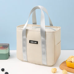 Insulated Lunch Bag Thermal Tote Waterproof Aluminum Foil Lined Snack Pouch