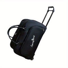 Large Rolling Duffel Bag Collapsible Travel Storage with Wheels