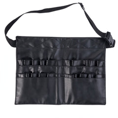 Makeup Artist Waist Bag PU Leather Brush Tool Belt Pouch