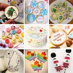 10pcs Food Coloring Pens for Cookies, Easter Eggs - DIY Draw