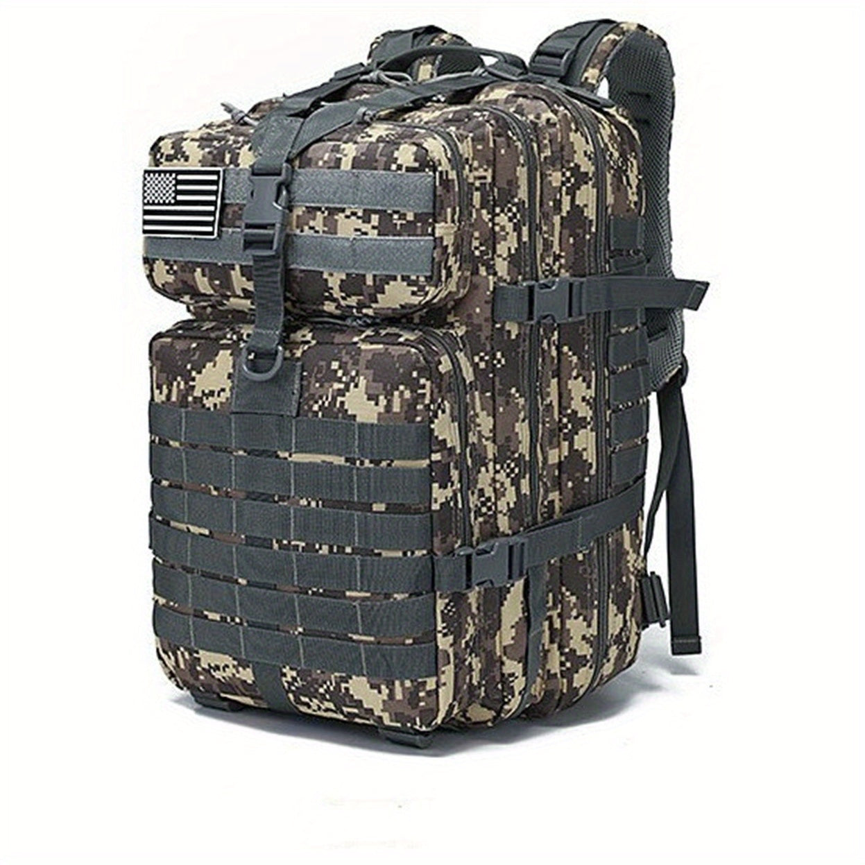 Men's Survival Backpack Large Capacity Functional Bag