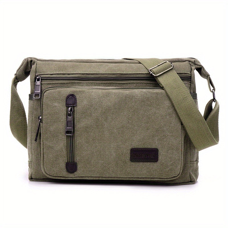 Men's Retro Shoulder Bag Sling Chest Bag Crossbody Bag