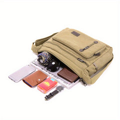 Men's Retro Shoulder Bag Sling Chest Bag Crossbody Bag