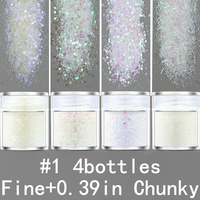 Chunky Glitters Fine Mix UV Resin Jewelry Making Decor
