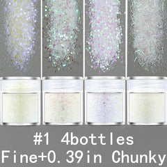 Chunky Glitters Fine Mix UV Resin Jewelry Making Decor