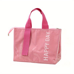 Large Capacity Insulated Lunch Bag, Durable Oxford Fabric