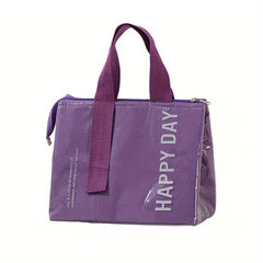 Large Capacity Insulated Lunch Bag, Durable Oxford Fabric