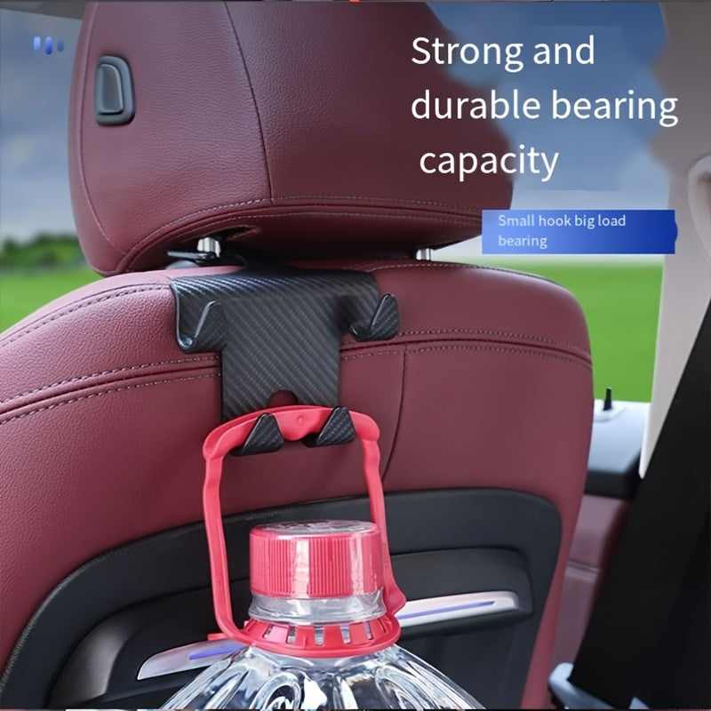Car Chair Back Hook Rear Phone Holder Multifunctional Hook Rack Car Storage