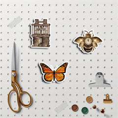 50pcs Vintage Secretary Stickers Timepieces Boo