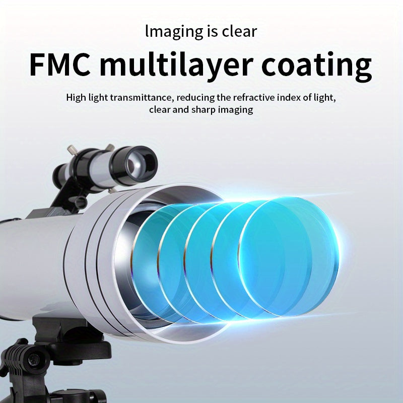Astronomical Telescope F40070 200X Magnification