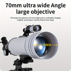 Astronomical Telescope F40070 200X Magnification