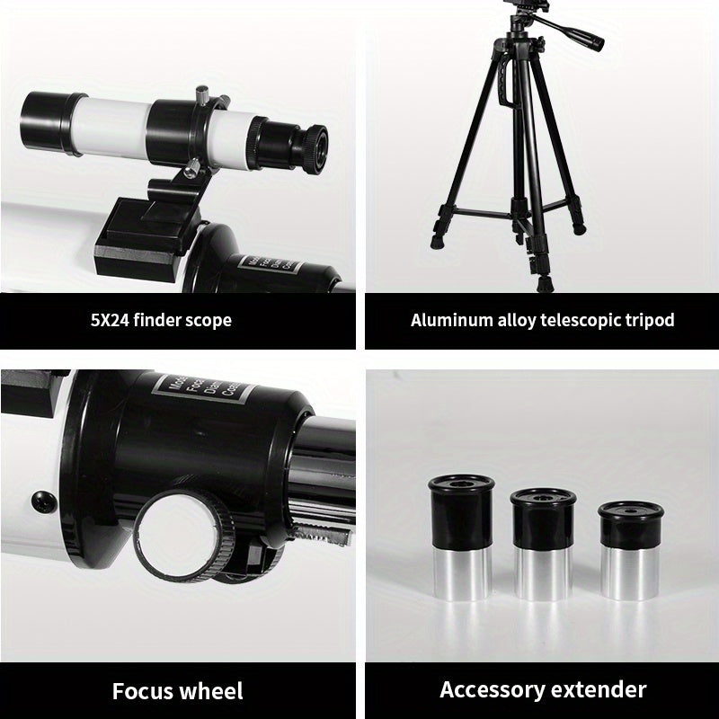 Astronomical Telescope F40070 200X Magnification