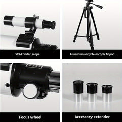 Astronomical Telescope F40070 200X Magnification