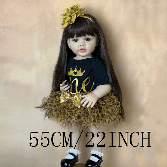 Princess Reborn Youngsters Doll Soft Vinyl Body Realistic Girl