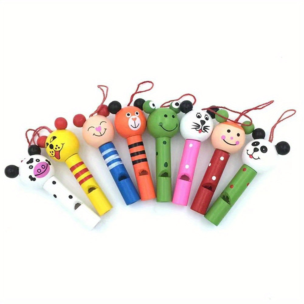 5pcs Mini Animal Whistle Toys Birthday Party Gift Random