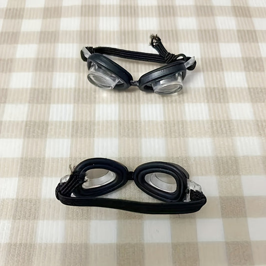 2pcs Dollhouse Glasses - DIY Crafts & Travel Accessories