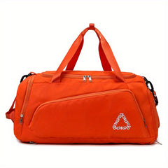 Oxford Fabric Gym Bag with Separate Compartments for Travel