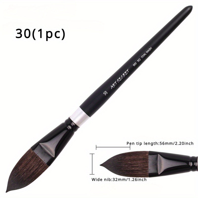 Professional Watercolor Brush with Squirrel Hair