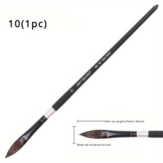 Professional Watercolor Brush with Squirrel Hair