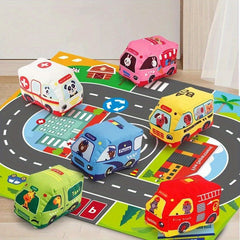 Interactive Sound & Light Toy Set with Play Mat - Early Learning