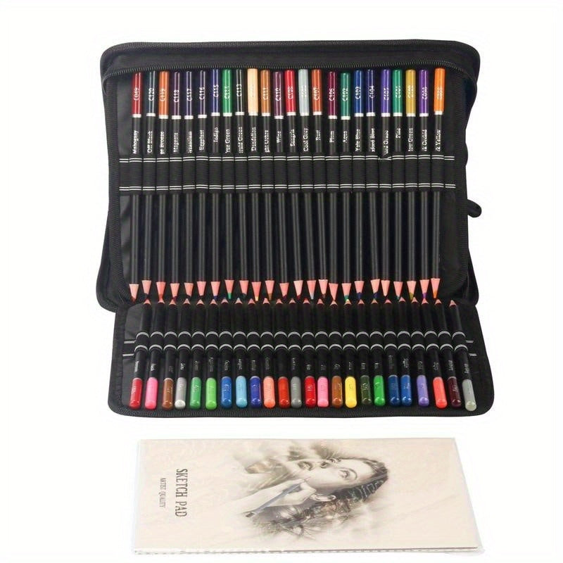 144-Piece Professional Oily Colored Pencil Set for Artists