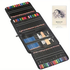 144-Piece Professional Oily Colored Pencil Set for Artists