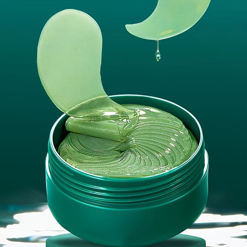 Green Moisturizing Eye Mask for Dark Circles and Wrinkles