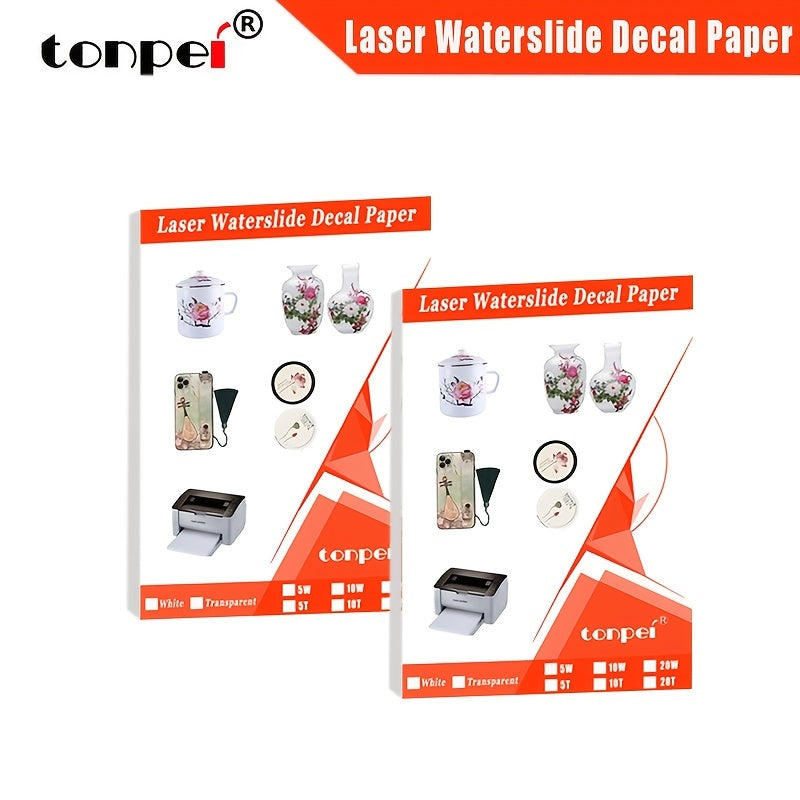 A4 Laser Water Transfer Paper for Glass Mug Crystal Water-based Transfer