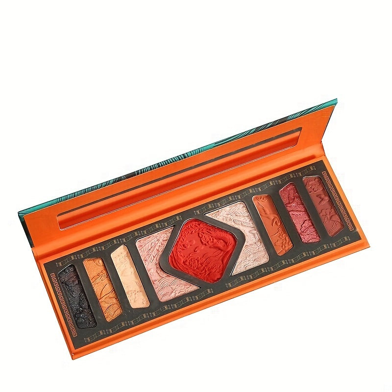 Colorful High Gloss Eyeshadow Palette - Pearly Shades