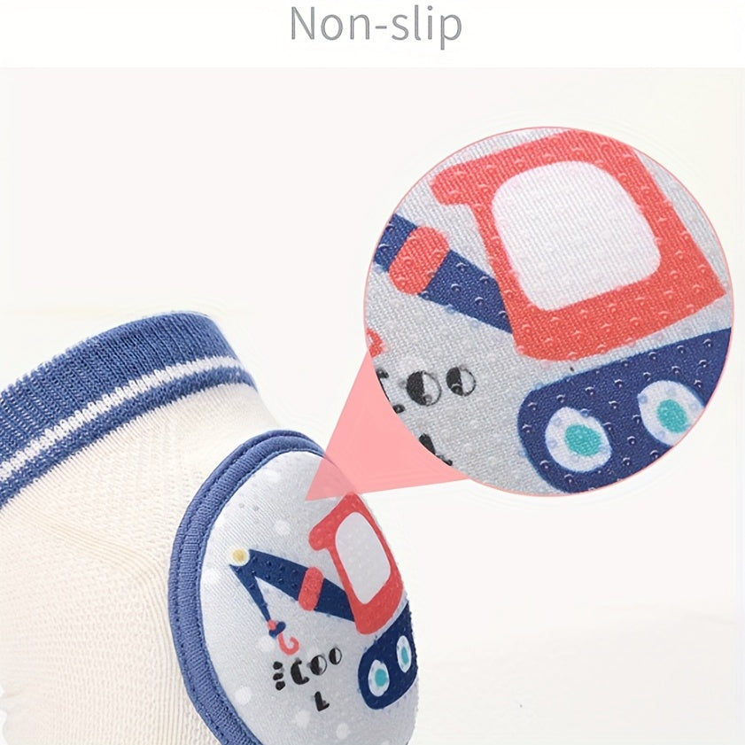 Baby Knee Pads for Crawling Anti Slip - Protect Knees Elbows Legs - Boys Girls