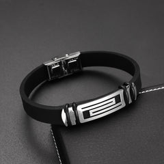 Stylish Faux Leather Bracelet - Men's Gift