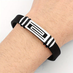 Stylish Faux Leather Bracelet - Men's Gift