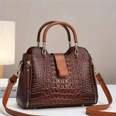 Women's PU Leather Satchel Handbag Water Resistant