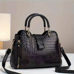 Women's PU Leather Satchel Handbag Water Resistant