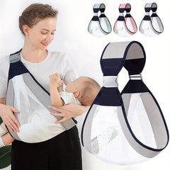 Adjustable Lightweight Kids Sling Carrier Breathable Cotton Travel