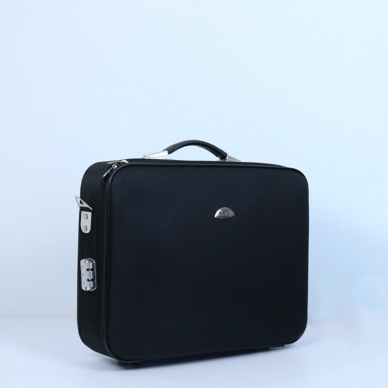 Business Computer Bag Portable Light Briefcase Handbag With Lock