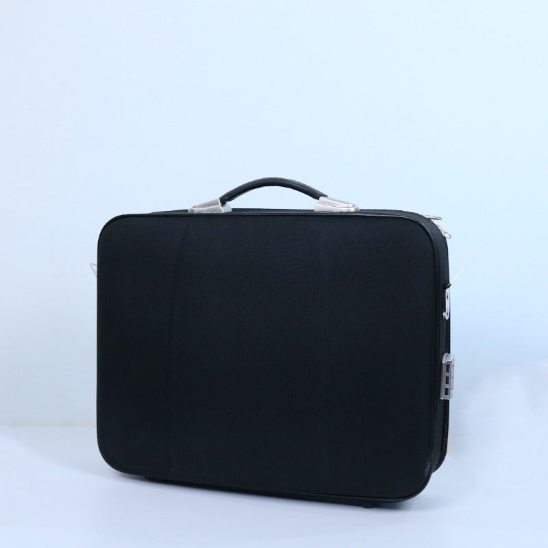 Business Computer Bag Portable Light Briefcase Handbag With Lock