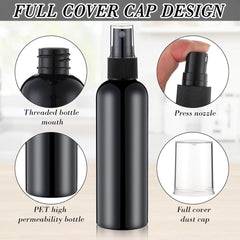 20pcs 100ml Fine Mist Spray Bottles Refillable Containers for Oils Perfume