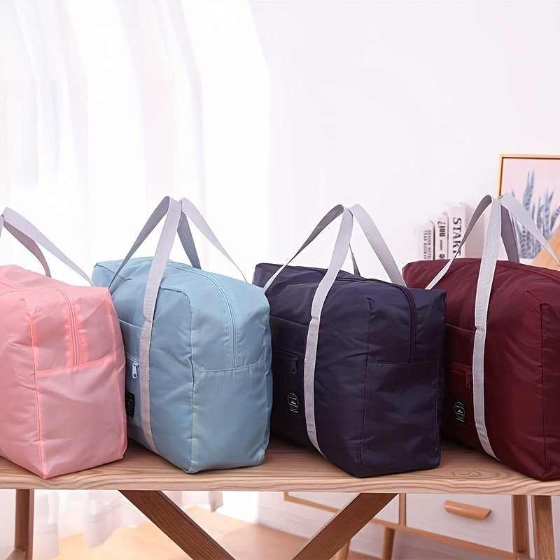 Polyester Travel Duffle Bag Solid Business Casual Packing Organizer