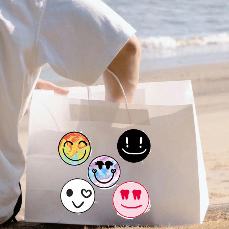 50pcs Joyful Cartoon Waterproof Stickers for Various Surfaces
