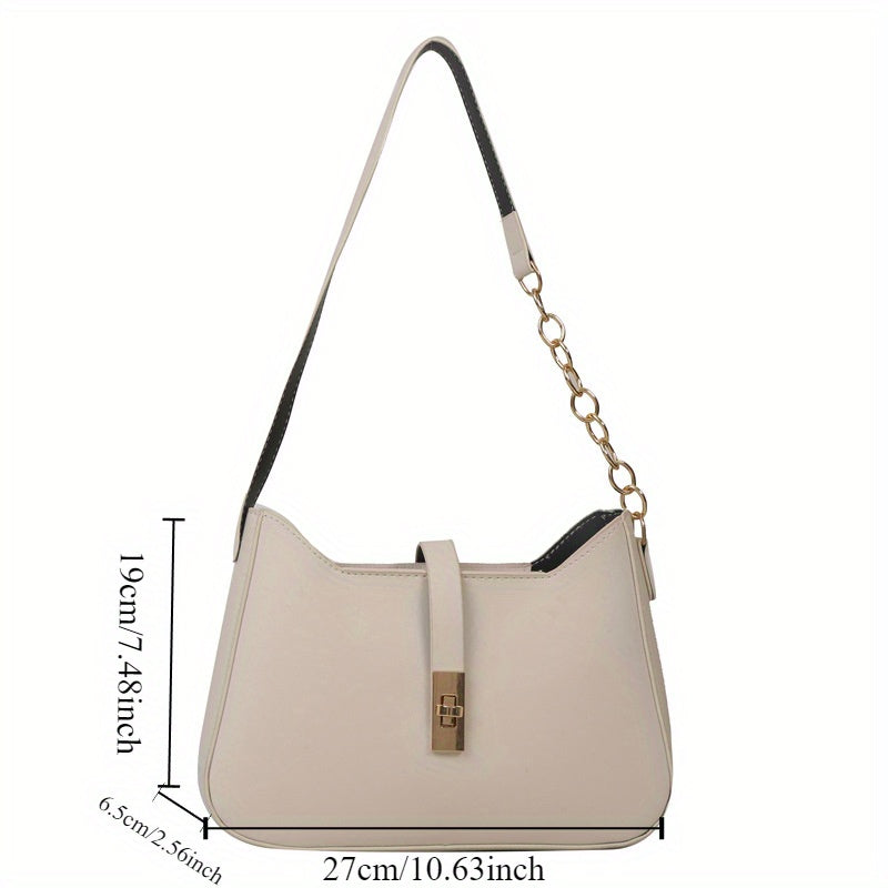 Stylish Satchel Handbag for Women with Faux Leather Lining