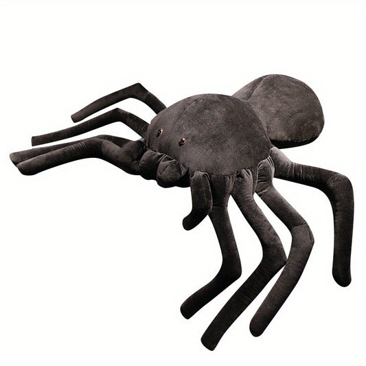Huge Realistic Spider Plush Toy Soft Stuffed Animal Halloween Decoration