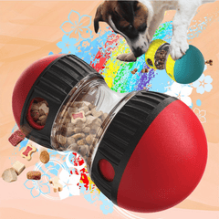 Interactive Slow Feeder Dog Toy Ball Food Dispenser for Educational Play