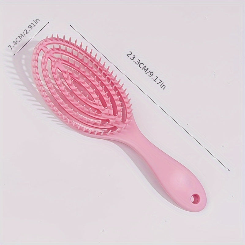 Ergonomic Detangling Hair Brush Anti Static Knot Scalp Massage