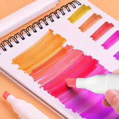 80pc Double Headed Coloring Marker Set with Storage Box