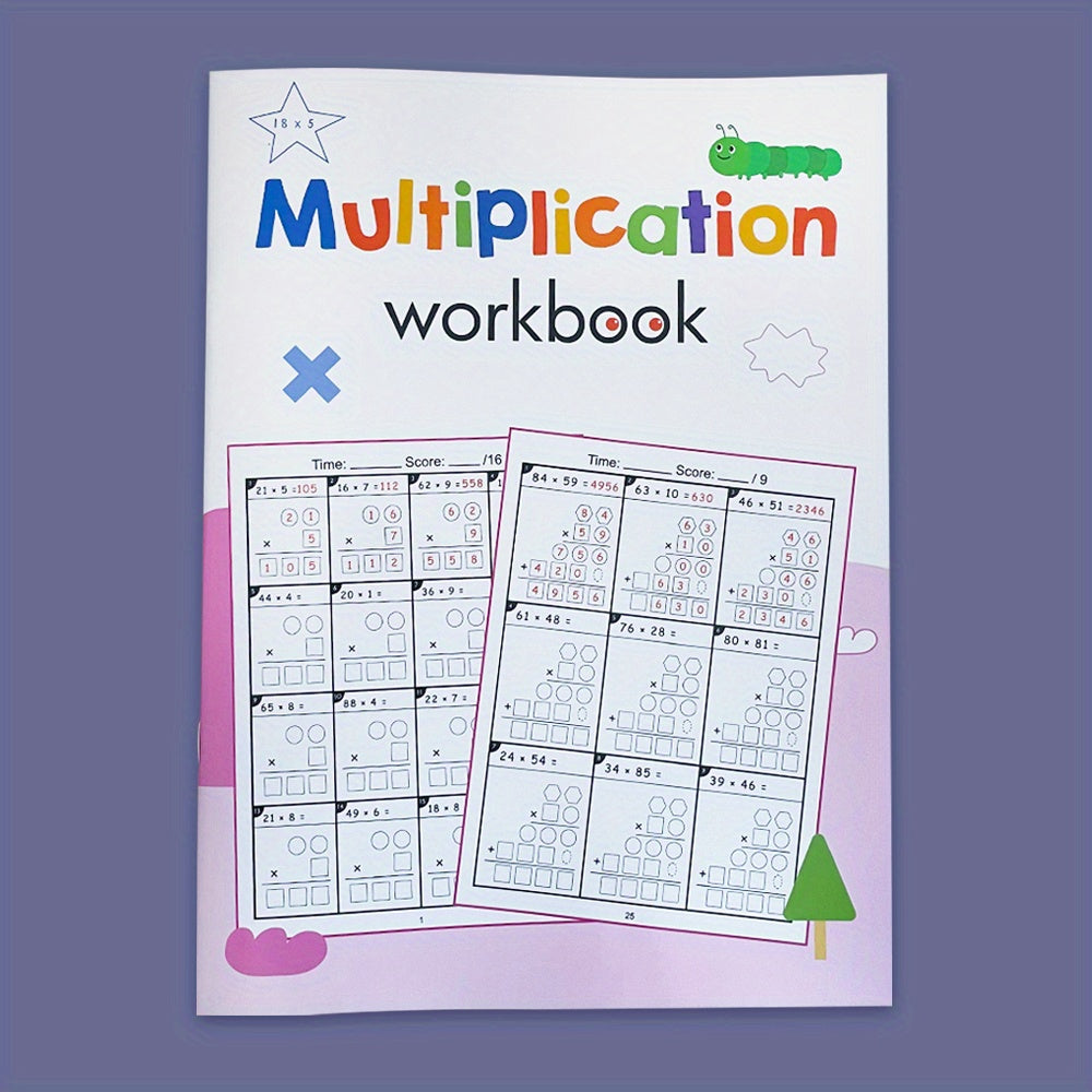 Multiplication & Division Drills Workbook for Kids - Timed Math Tests