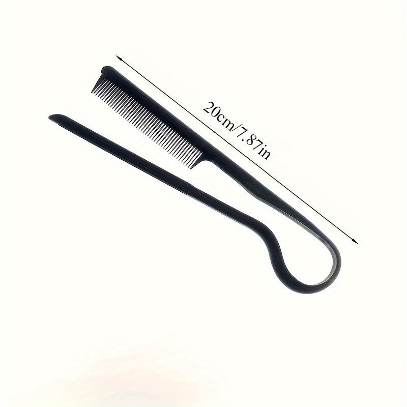 Professional V Shaped Hair Styling Tool Straight Hair Aligner Comb